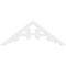 Ekena Millwork Pitch Vienna Architectural Grade PVC Gable Pediment, 36"W x 13 1/2"H x 1"P (9/12) GPP036X014X100VIE - alternate 5
